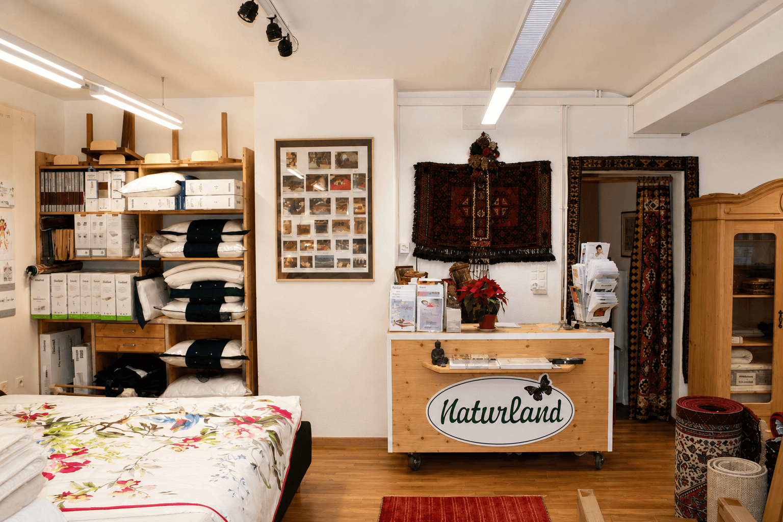 Naturland an Messen und im Laden St. Gallen
